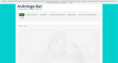 Desktop Screenshot of andrologobari.com